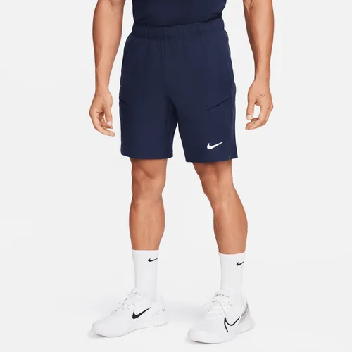 NikeCourt Advantage Men's 23cm (approx.) Tennis Shorts - Blue - Polyester