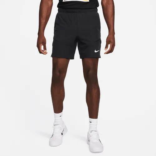 NikeCourt Advantage Men's Dri-FIT 18cm (approx.) Tennis Shorts - Black - Polyester