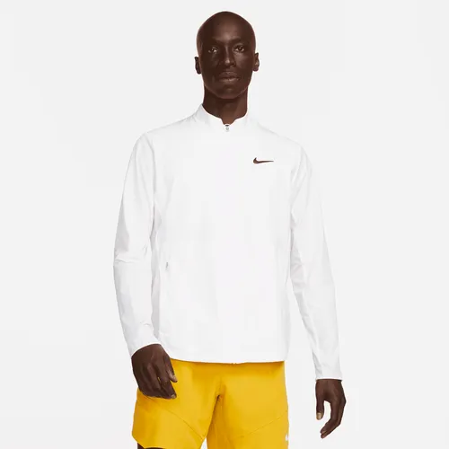 NikeCourt Advantage Men's Tennis Jacket - White - Polyester