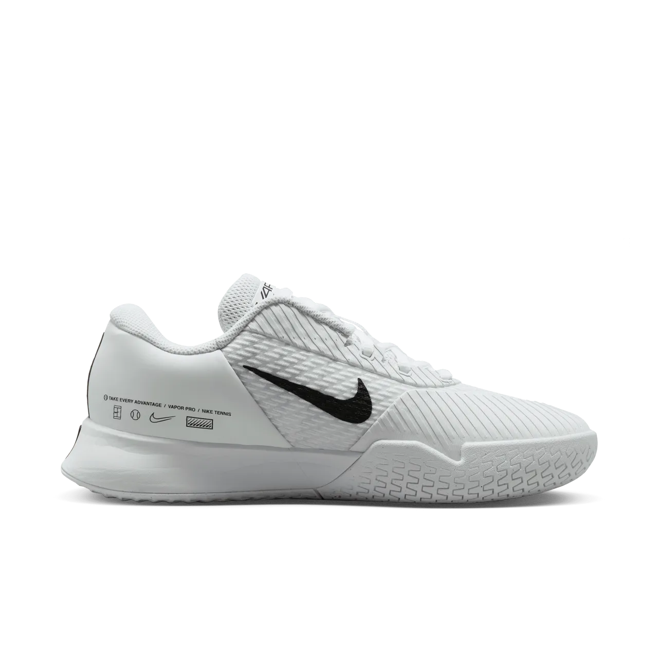 NikeCourt Air Zoom Vapor Pro 2 Women's Hard Court Tennis Shoes - White