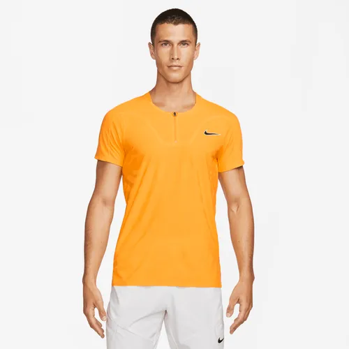 NikeCourt Dri-FIT ADV Slam Men's Tennis Polo - Yellow - Polyester