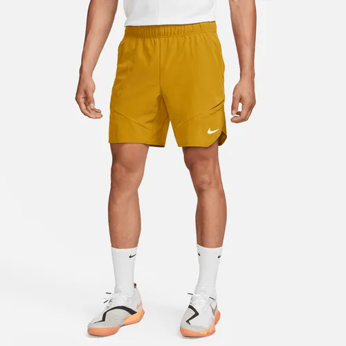 NikeCourt Dri-FIT Advantage Men's 18cm (approx.) Tennis Shorts - Brown - Polyester
