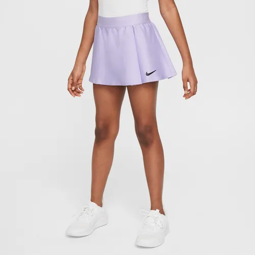 NikeCourt Dri-FIT Victory Older Kids' (Girls') Tennis Skirt - Purple - Polyester