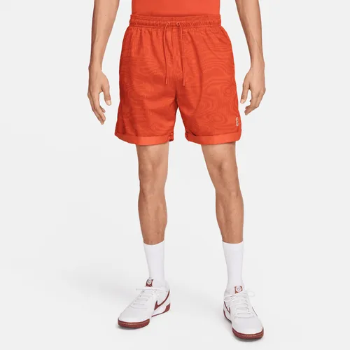 NikeCourt Heritage Men's 15cm (approx.) Dri-FIT Tennis Shorts - Orange - Polyester