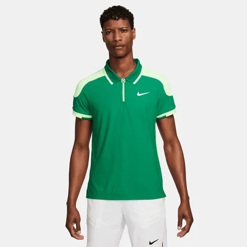 NikeCourt Slam Men's Dri-FIT ADV Tennis Polo - Green - Polyester