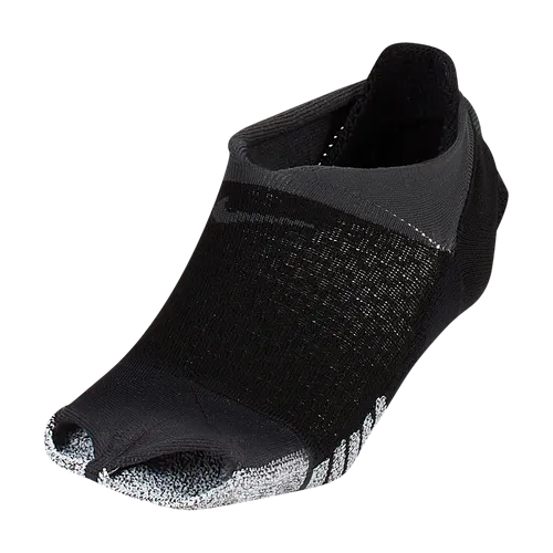 NikeGrip Dri-FIT Studio Women's Toeless Footie Socks - Black - Polyester