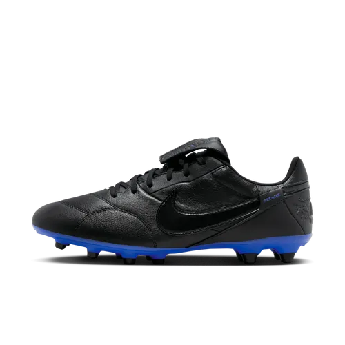 NikePremier 3 Firm-Ground Low-Top Football Boot - Black - Leather