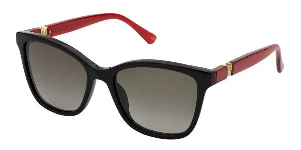 Nina Ricci SNR357 0909 Women's Sunglasses Black Size 54