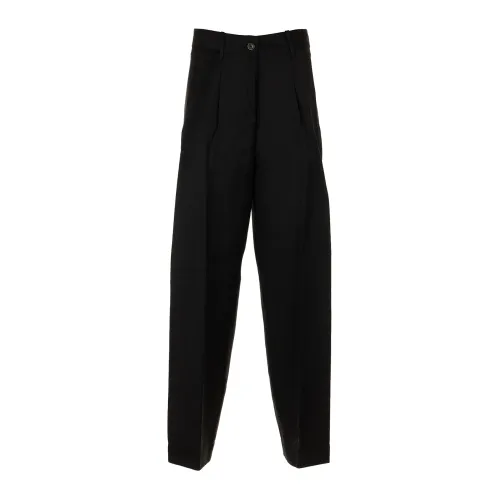 Nine In The Morning , Black Petra Chino Trousers ,Black female, Sizes: