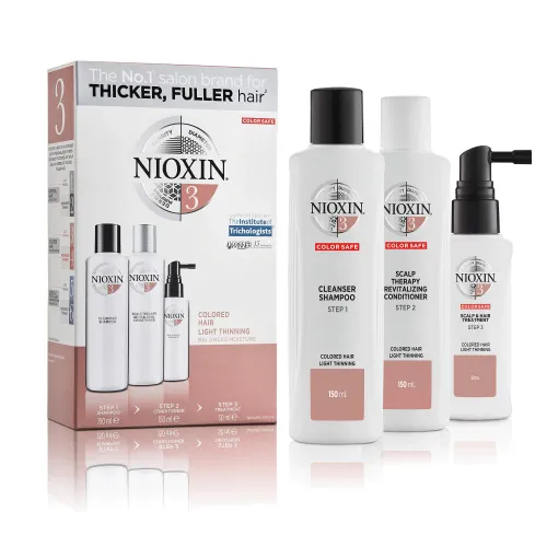 Nioxin 3-Part System | System 3 | Coloured Hair with Light