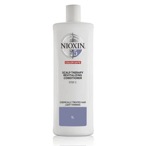 Nioxin SYS5 Scalp Therapy Conditioner for Chemically Treated Hair with Light Thinning 1000ml