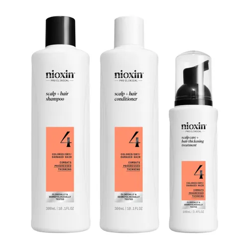 Nioxin System Kit 4 Hair Color For Women and Men