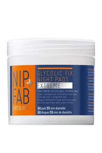 Nip + Fab Glycolic Acid Night Face Pads with Salicylic and