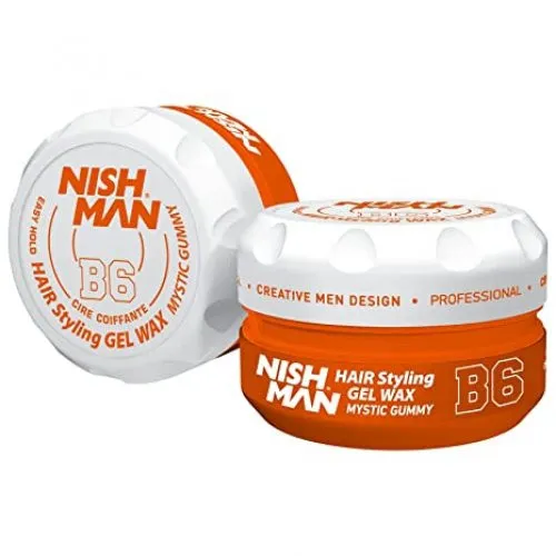 Nishman Hair Styling Wax B6 Mystic Gummy 150ml