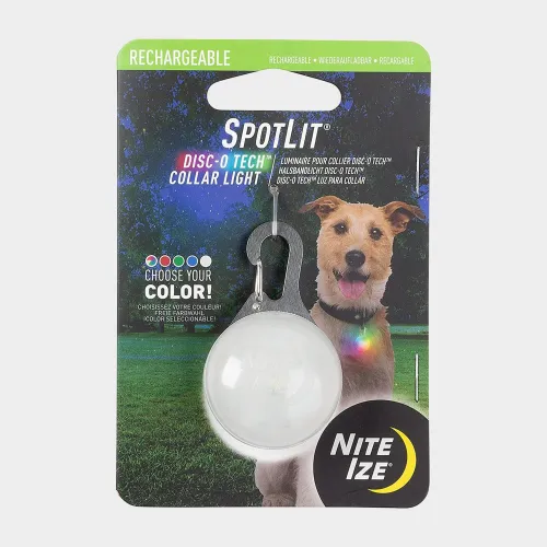 Niteize Spotlit® Rechargeable Disco Tech™ Collar Light, DISCO