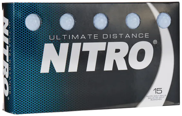 Nitro Ultimate Distance Golf Ball (15-Pack)
