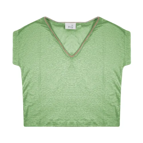 NIU , Shirts ,Green female, Sizes: