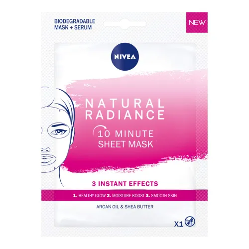 NIVEA 10 Minute Natural Radiance Sheet Mask