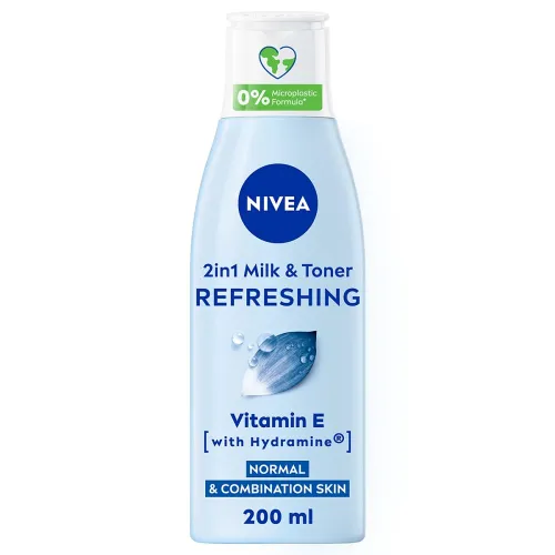 NIVEA 2-in-1 Refreshing Milk & Toner (200ml)
