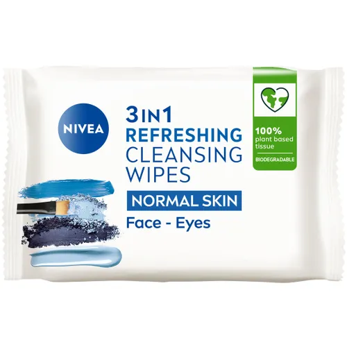 NIVEA Biodegradable Cleansing Wipes Normal Skin (40 sheets)