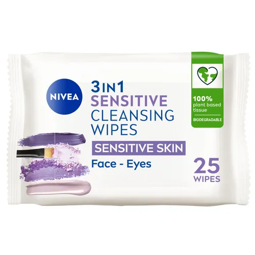 NIVEA Biodegradable Cleansing Wipes Sensitive Skin