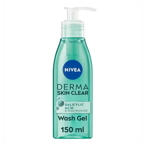 NIVEA Derma Skin Clear Wash Gel (150ml)