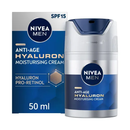 NIVEA MEN Anti-Age Hyaluron SPF15 Moisturising Cream (50ml)