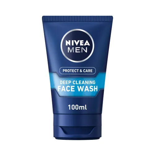 NIVEA MEN Deep Cleaning Face Wash Protect & Care (100 Ml)