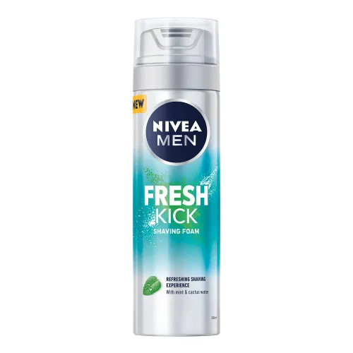 NIVEA MEN Fresh Kick Shaving Foam (200ml)