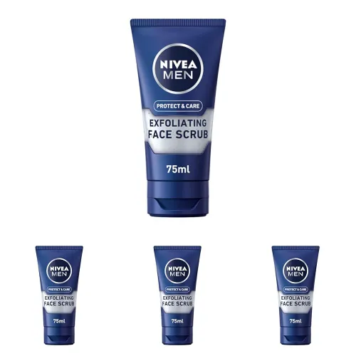 NIVEA MEN Protect & Care Exfoliating Face Scrub (75ml)