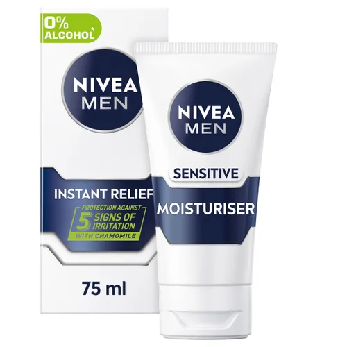 NIVEA MEN Sensitive Face Moisturiser (75ml)