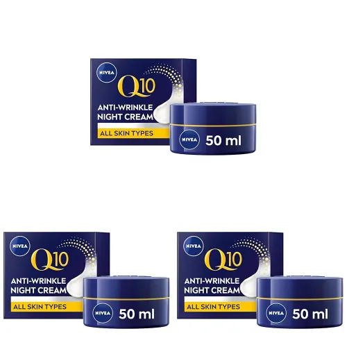 NIVEA Q10 Anti-Wrinkle Power Revitalising Night Cream (50ml)