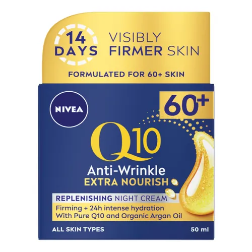 NIVEA Q10 Power 60 + Skin Anti-Wrinkle + Replenishing Night