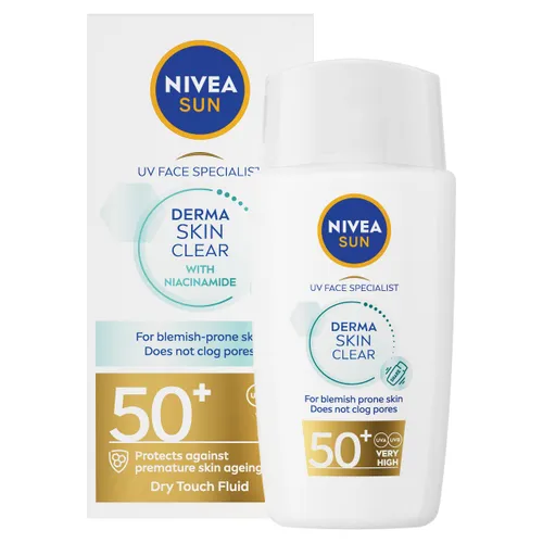 NIVEA SUN Derma Skin Clear SPF50+ (40ml)