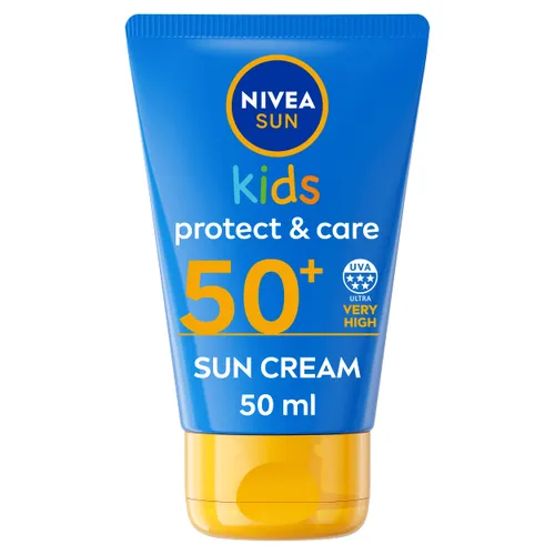 NIVEA SUN Kids Protect and Care SPF 50+ To Go Lotion (50ml)