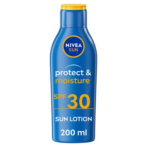 NIVEA SUN Protect & Moisture Sun Lotion SPF 30 (200 ml)