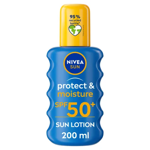 NIVEA SUN Protect & Moisture Sun Spray SPF 50+ (200ml)