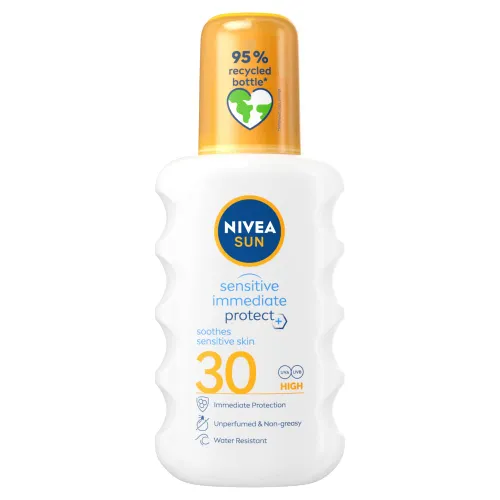 NIVEA SUN Sensitive Immediate Protect Spray SPF 30 (200ml)