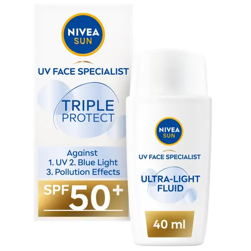 NIVEA SUN Triple Protect Light Sun Fluid SPF50+ (40ml)