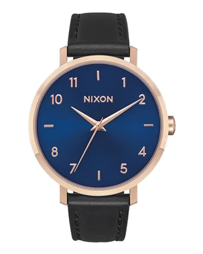Nixon Arrow Leather 3 Watch - Blue