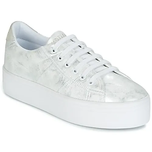 No Name  PLATO SNEAKER  women's Shoes (Trainers) in Silver