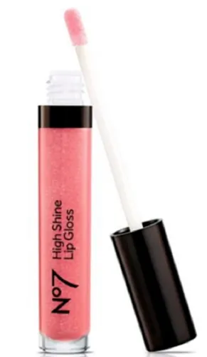 No7 High Shine Lip Gloss Pink Slip 8ml