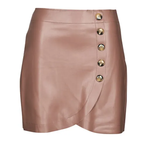 Noisy May  NMANDY  women's Skirt in Brown