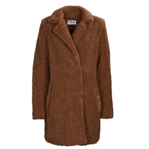 Noisy May  NMGABI  women's Coat in Brown