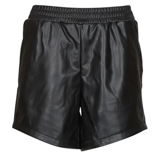 Noisy May  NMPROOF HW PU SHORTS  women's Shorts in Black