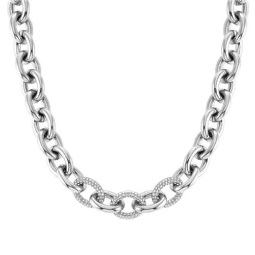 Nomination Affinity Silver Crystal Necklace