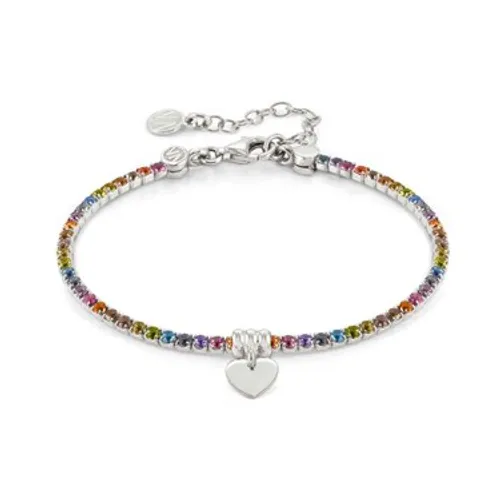 Nomination Chic Rainbow Crystal Heart Bracelet