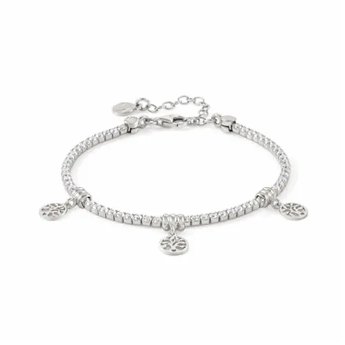 Nomination Chic Silver Crystal Tree Of Life Bracelet