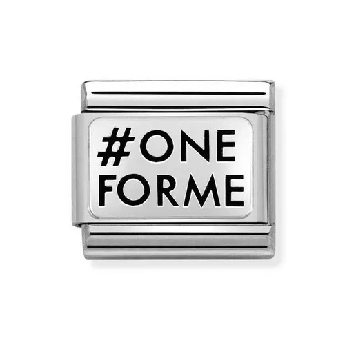 Nomination Classic Silver #Oneforme Charm