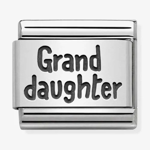 Nomination CLASSIC Silvershine My Family Grand Daughter Charm 330102/43